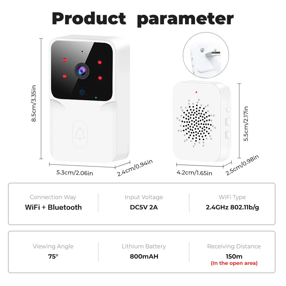 Smart WiFi Video Doorbell