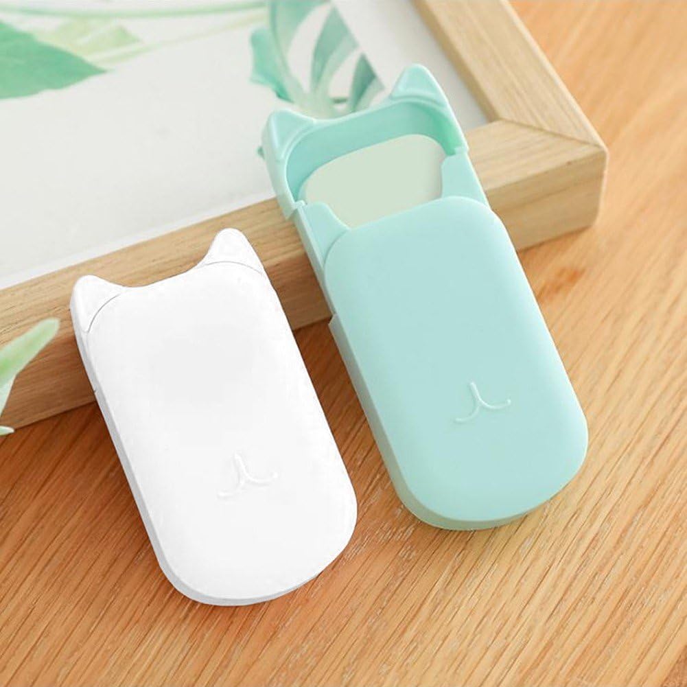 Portable Travel Soap Sheets with Case – 30 Pcs