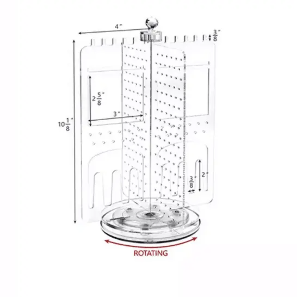 Makeup stand holder 360