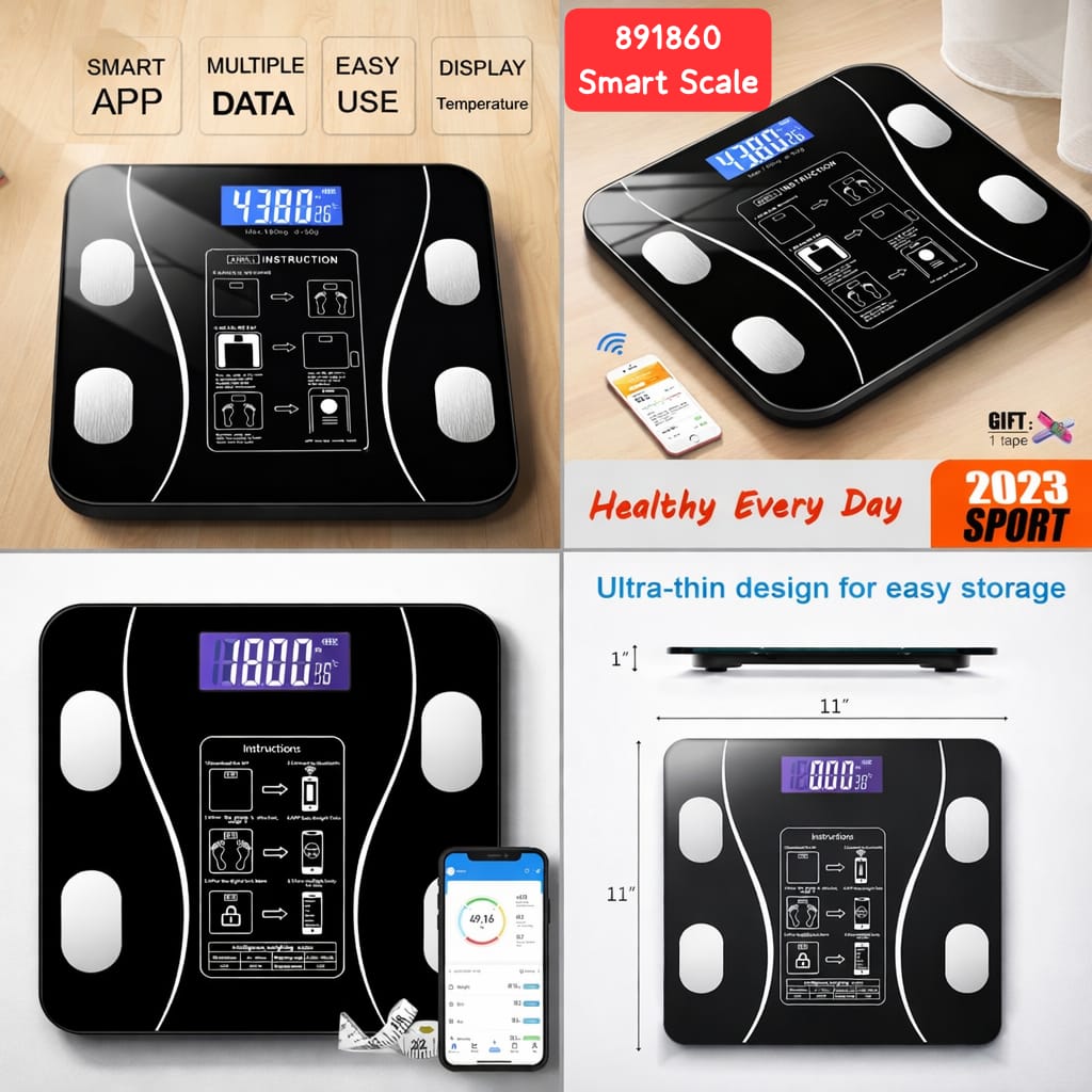 Beiryta Smart Body Composition Scale with App