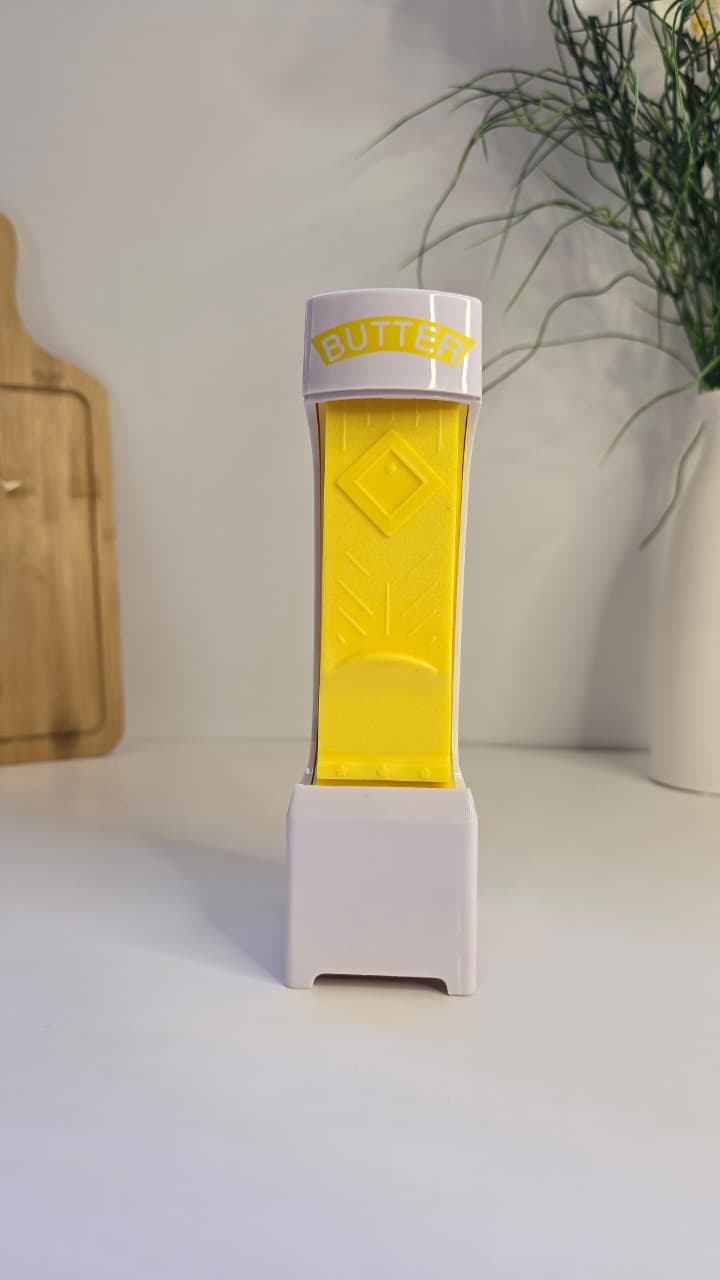 Beiryta Butter Slice Pro butter cutter and dispenser on white background