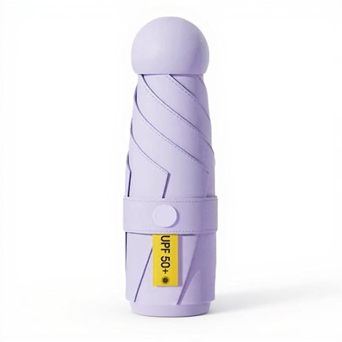 Mini Folding Umbrella with Protective Case